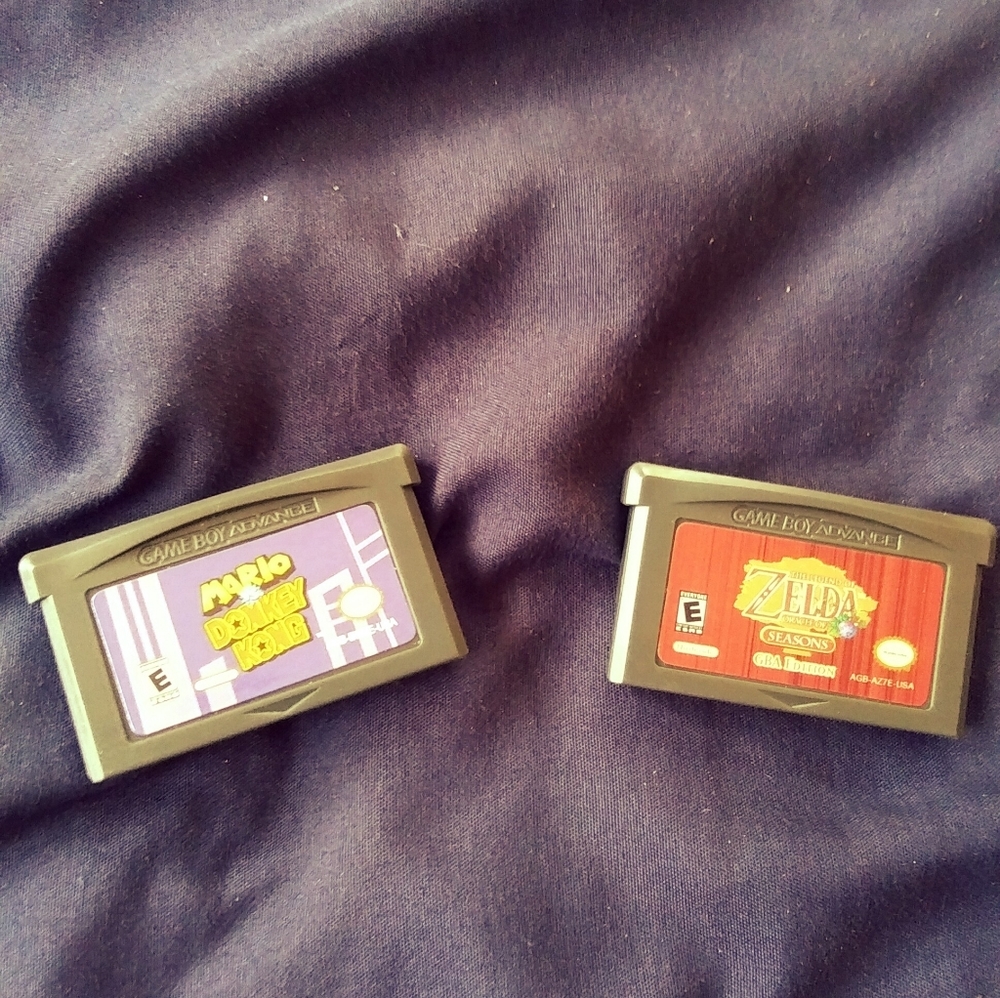 Mario vs Donkey Kong For Nintendo GBA W/ Zelda